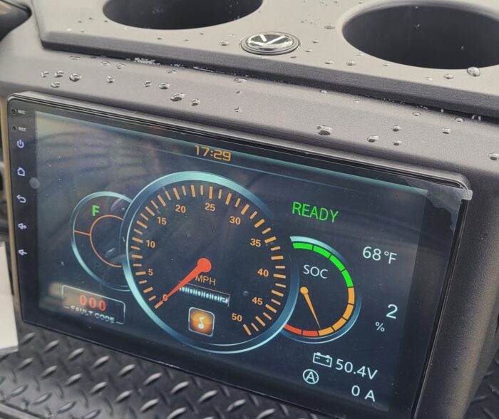 vivid ev model peak 4 forward digital display