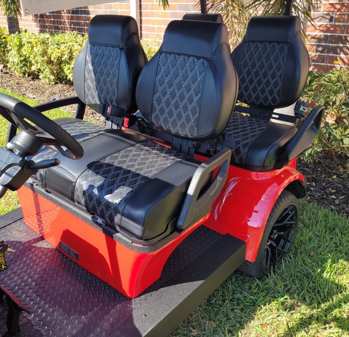 2024 Vivid EV Model 4F Red - Image 6