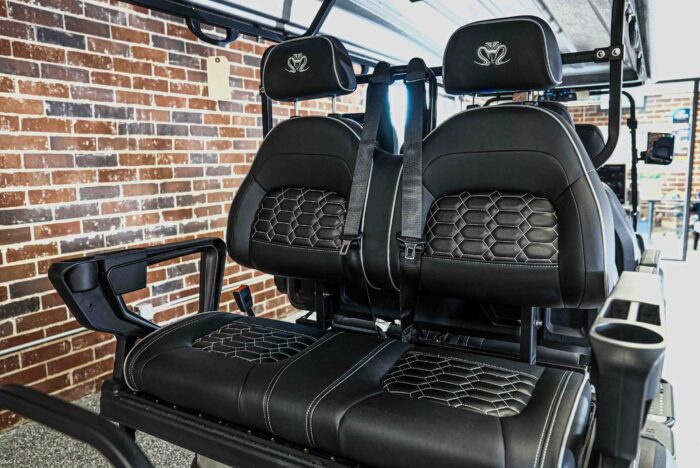 Silver Venom Strike Lifted 6S Rear Facing Back Seats