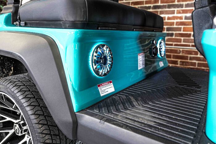 Teal Venom 4P Teal Back Speakers