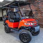 Star Capella 2+2 Solar Flare Red Front Angle Tires Turned