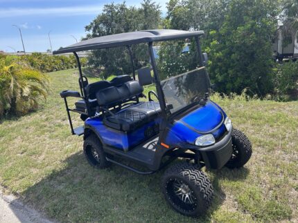 EZGO RXV 2+2 Blue Main