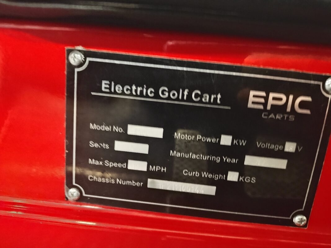 2022 4P Red Renegade Sticker